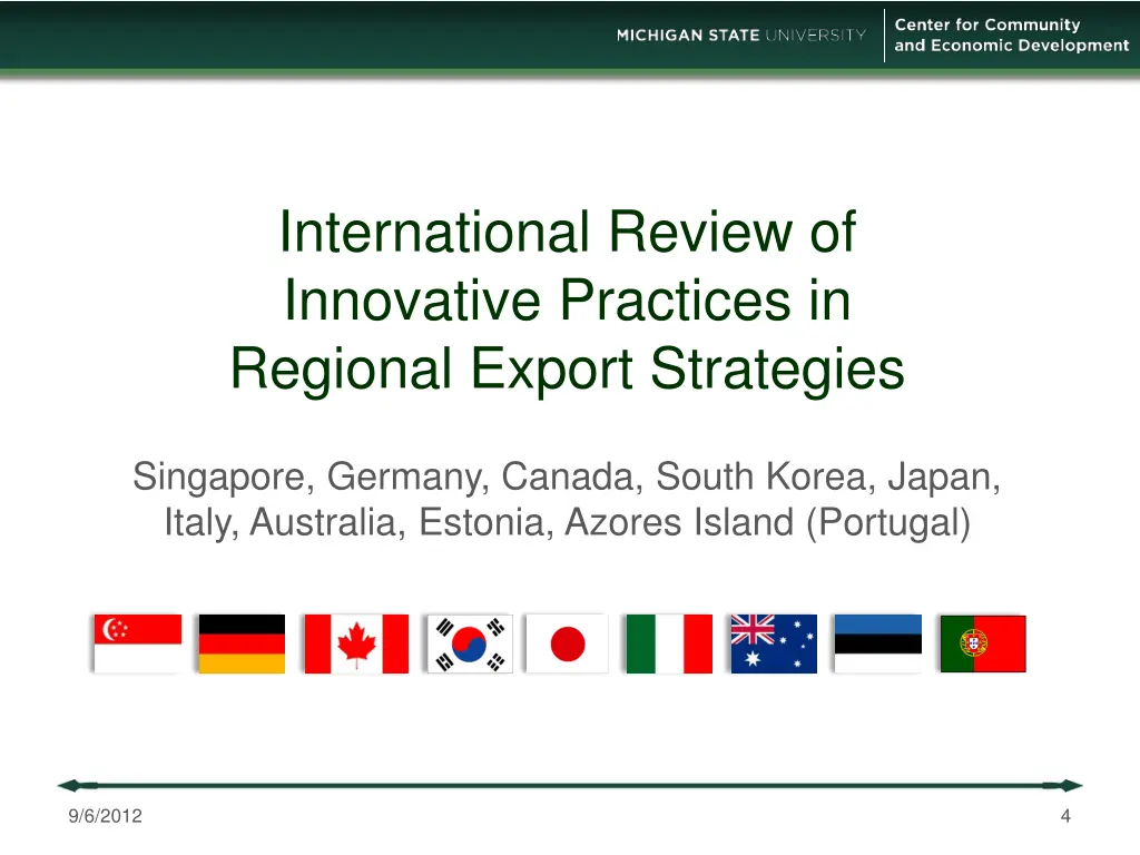 international review of innovative practices