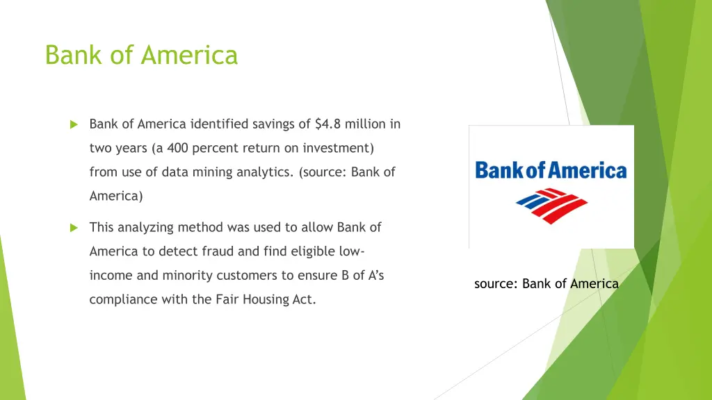 bank of america