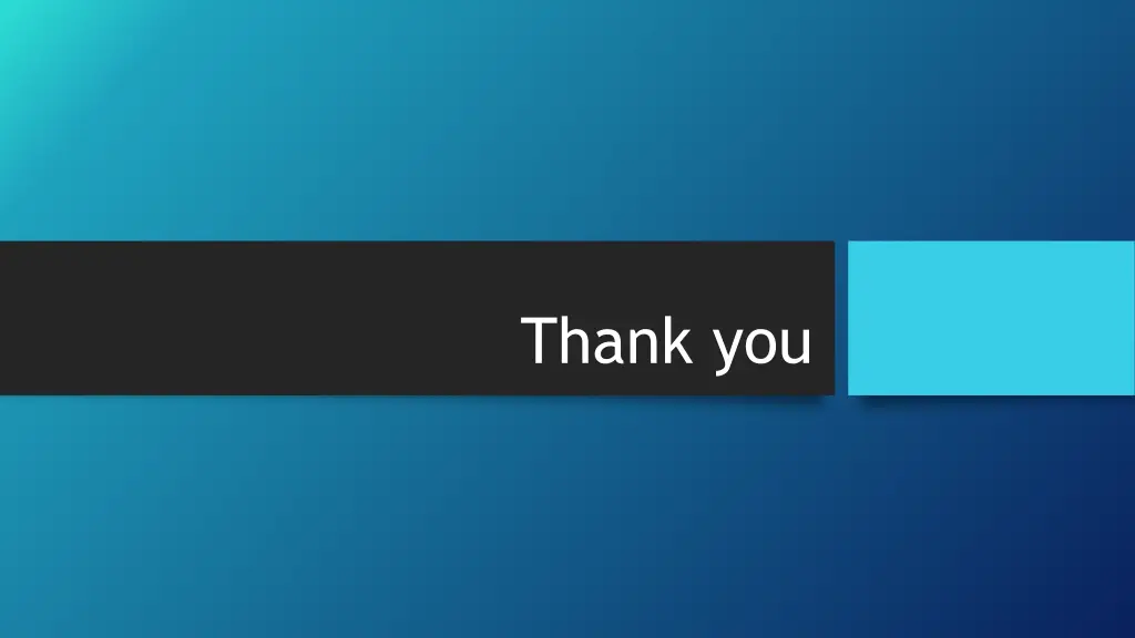 thank you