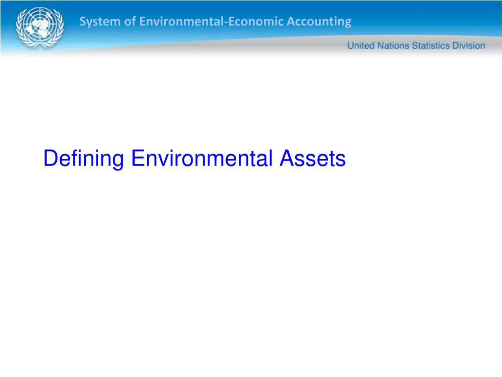 system of environmental economic accounting 11