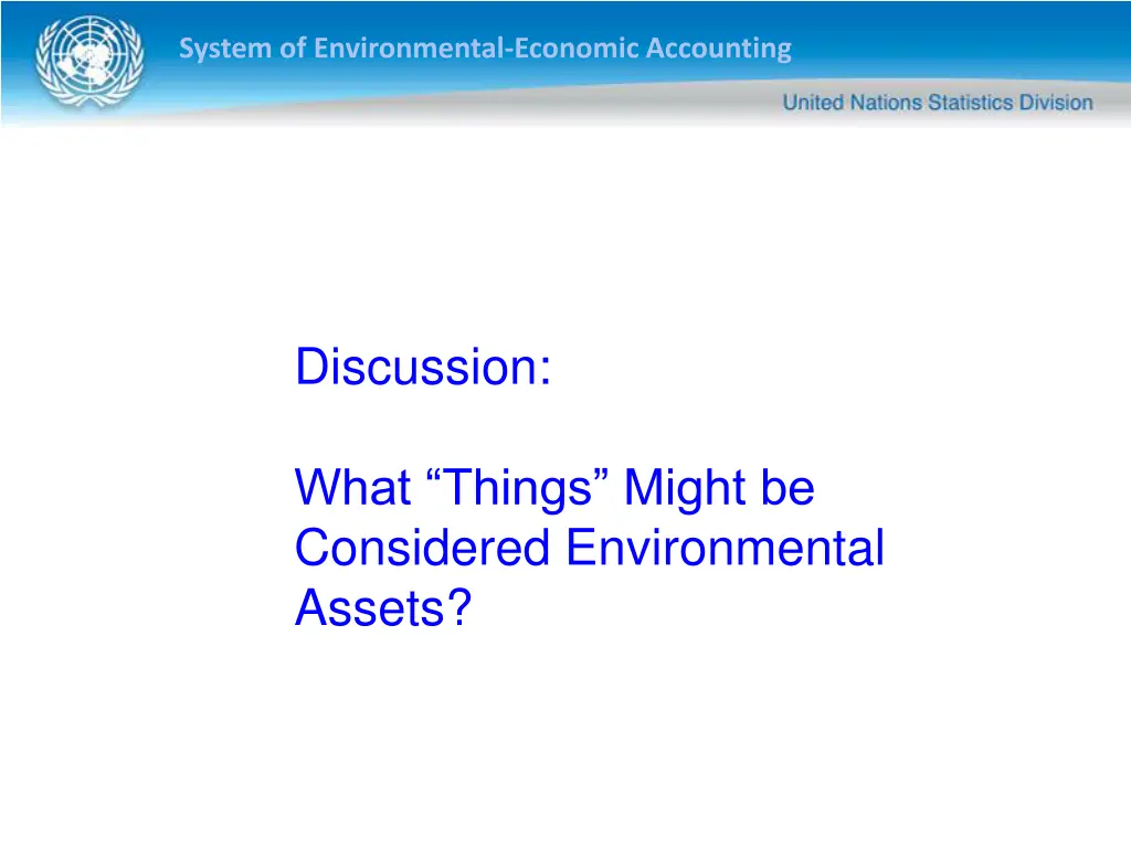 system of environmental economic accounting 12