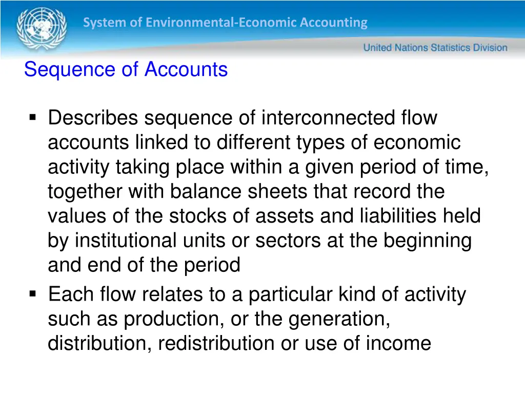 system of environmental economic accounting 23