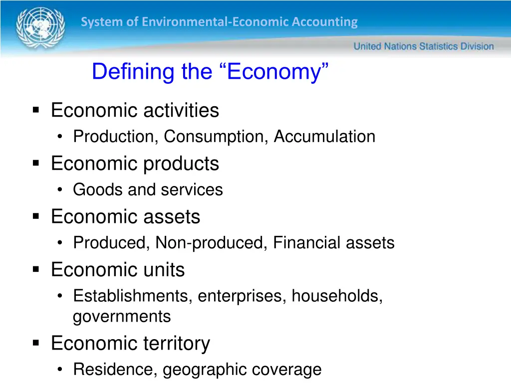 system of environmental economic accounting 3