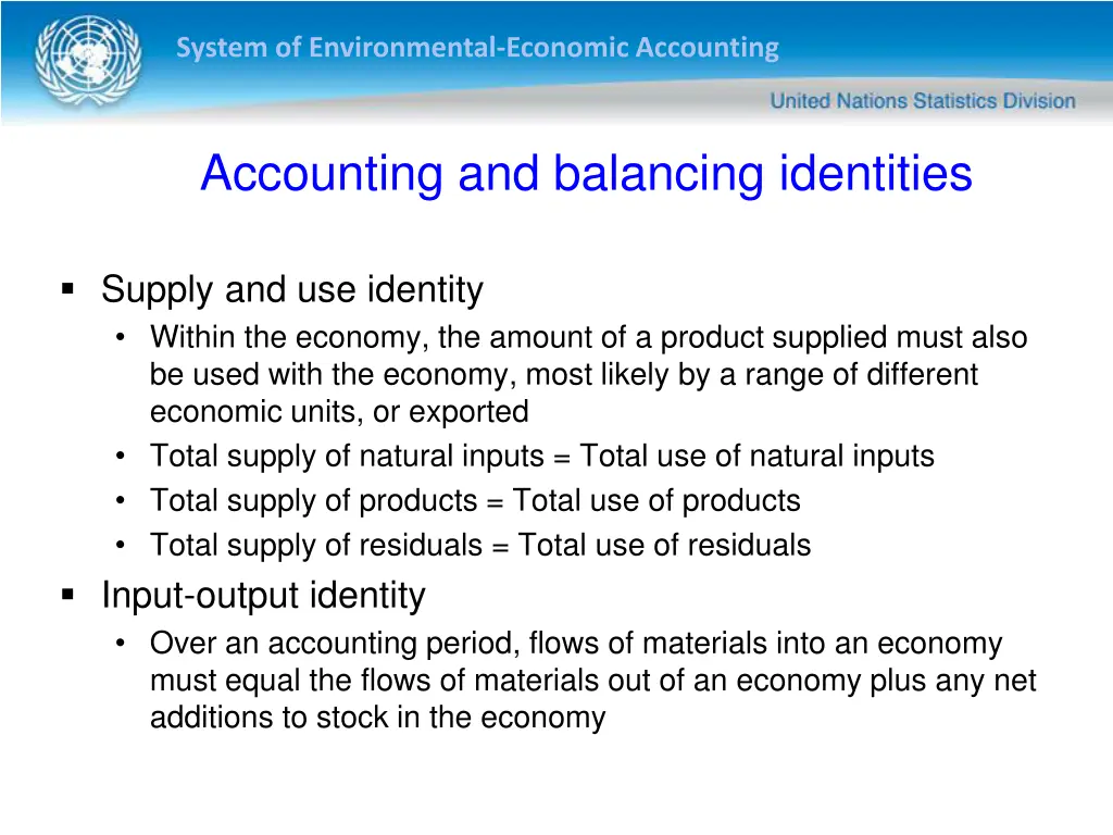 system of environmental economic accounting 30