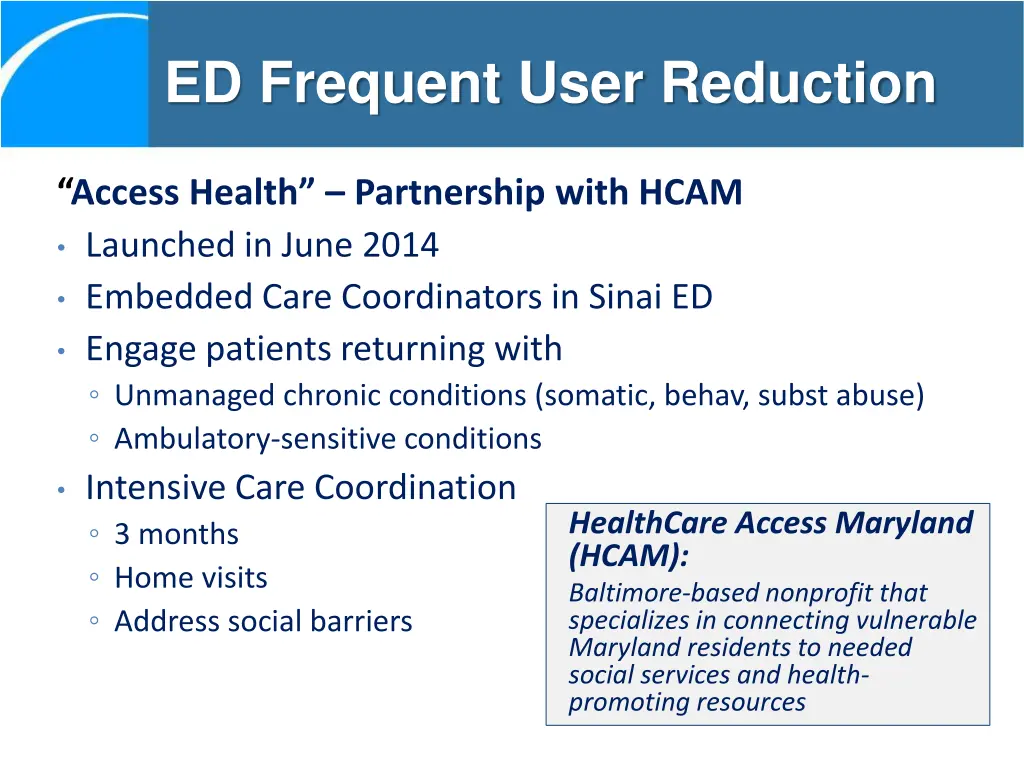 ed frequent user reduction