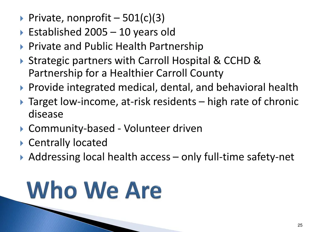 private nonprofit 501 c 3 established 2005