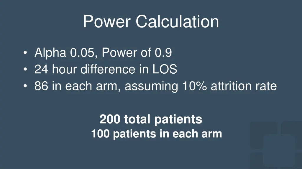 power calculation