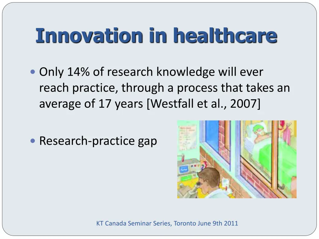 innovation in healthcare 1