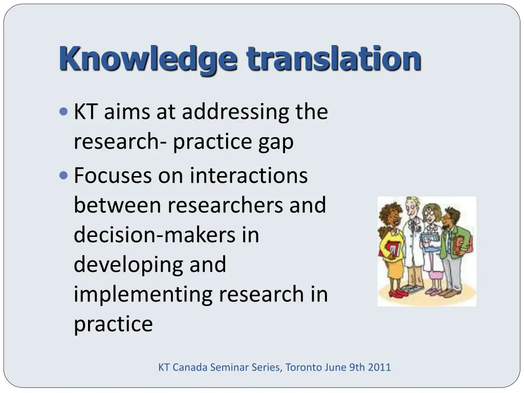 knowledge translation 1