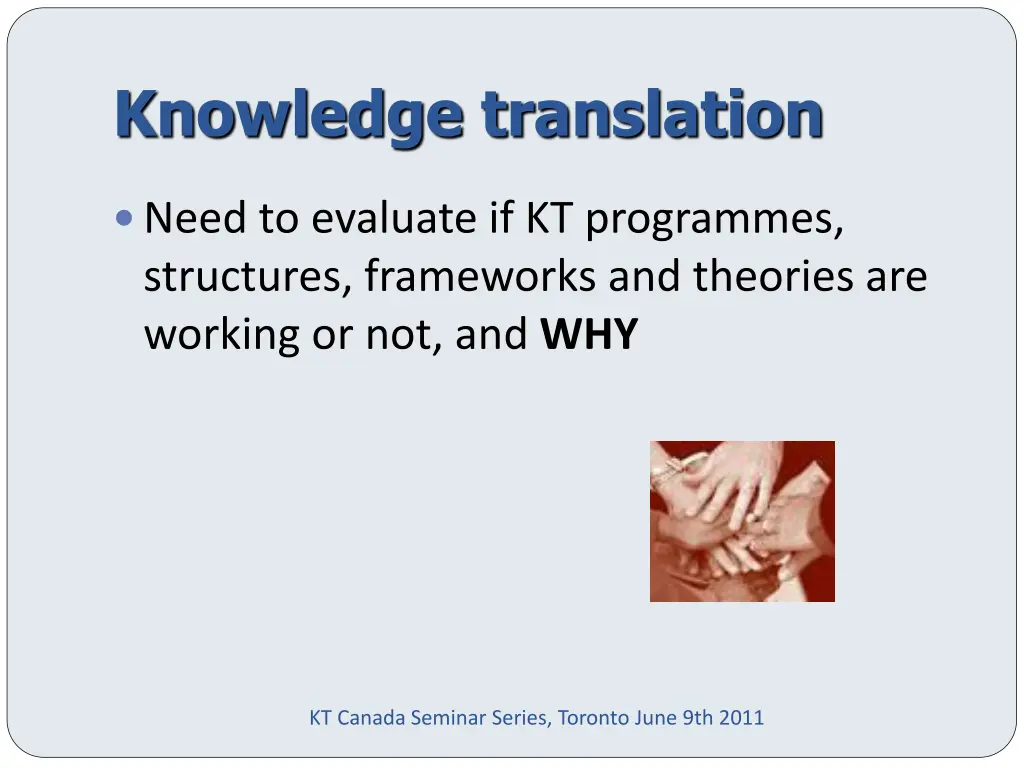 knowledge translation 2