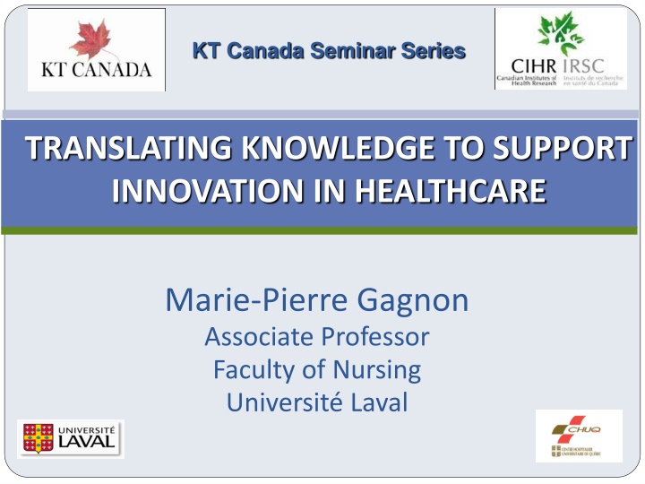 kt canada seminar series
