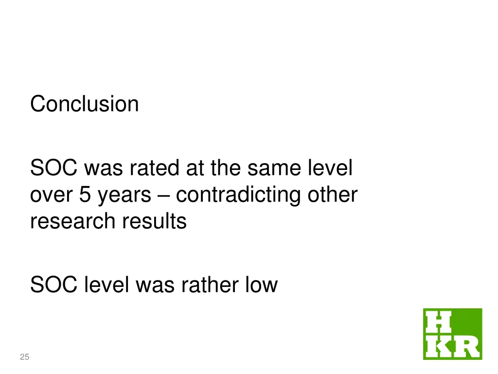 conclusion