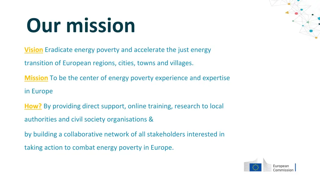 our mission