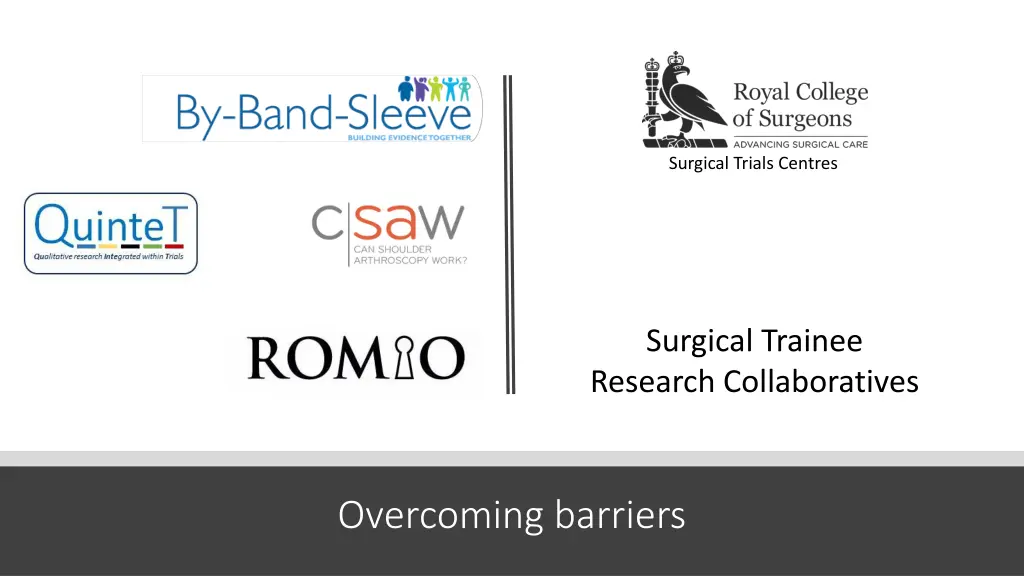 surgical trials centres