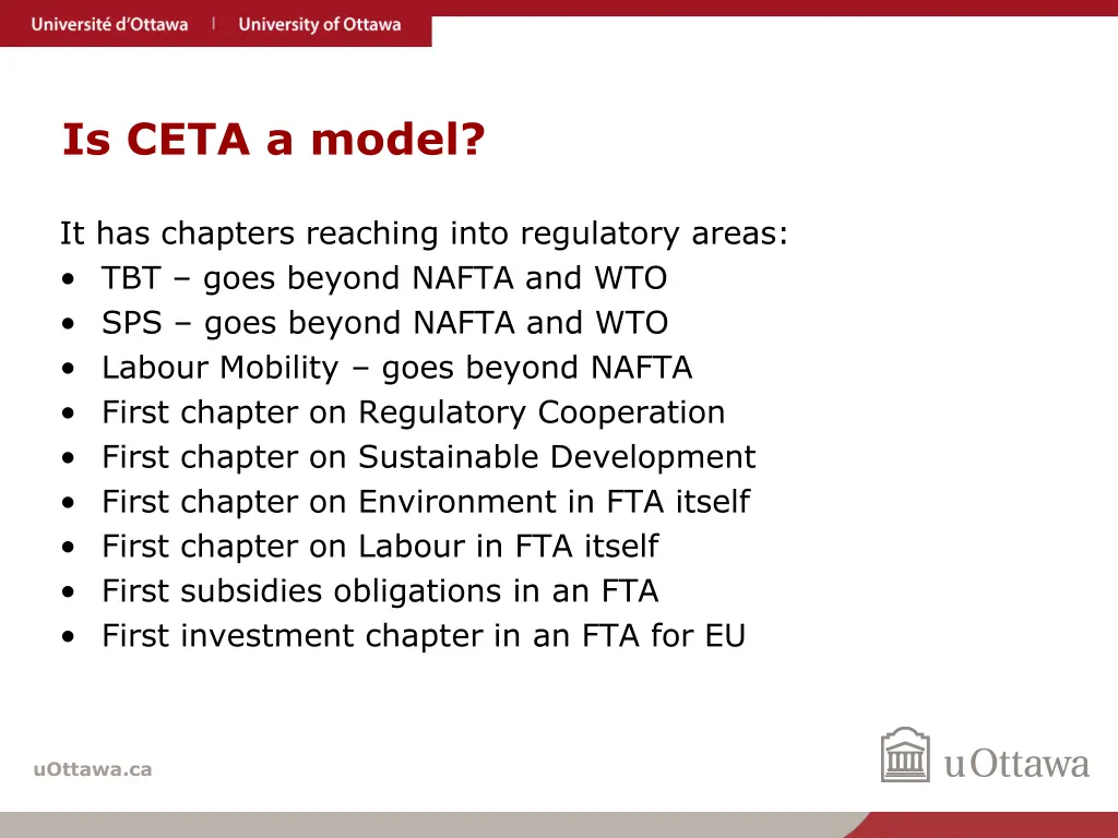 is ceta a model