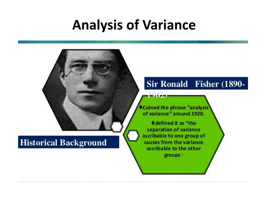 analysis of variance 1