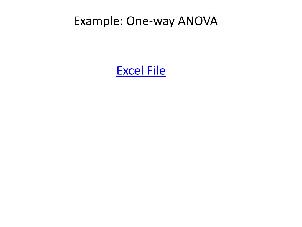 example one way anova