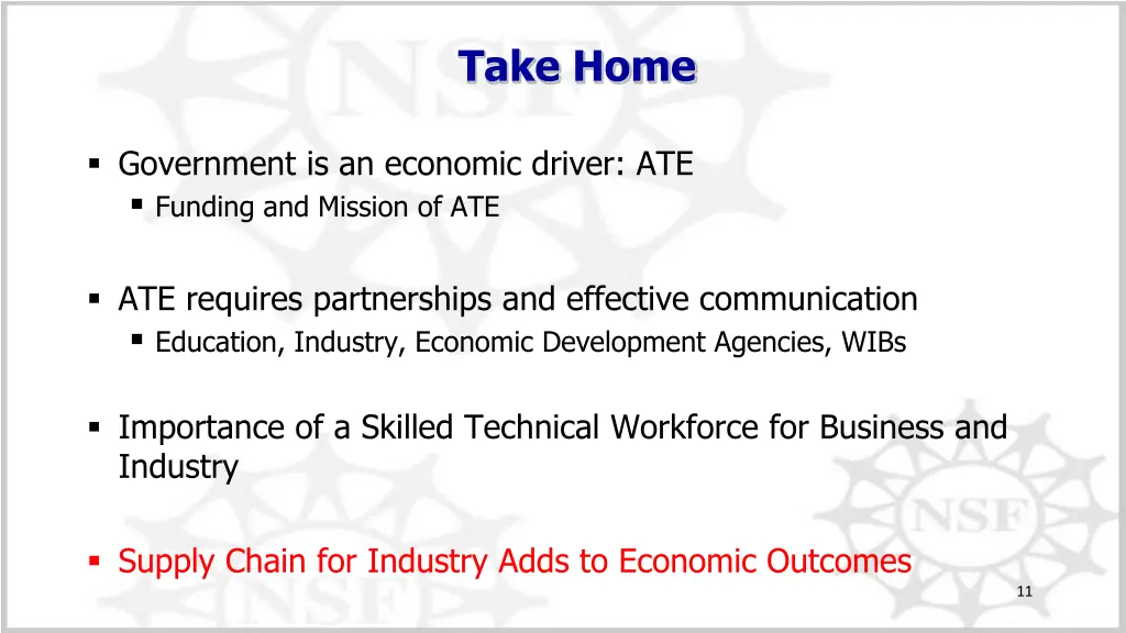 take home