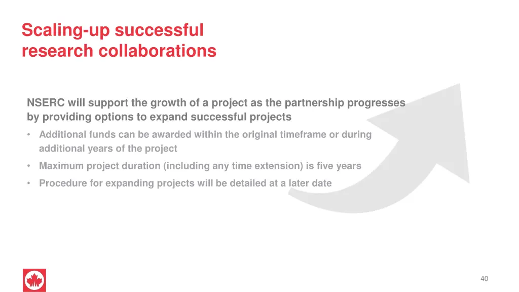scaling up successful research collaborations