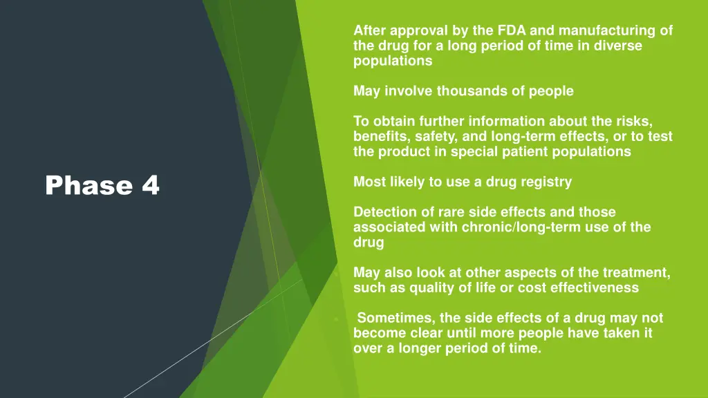 after approval by the fda and manufacturing