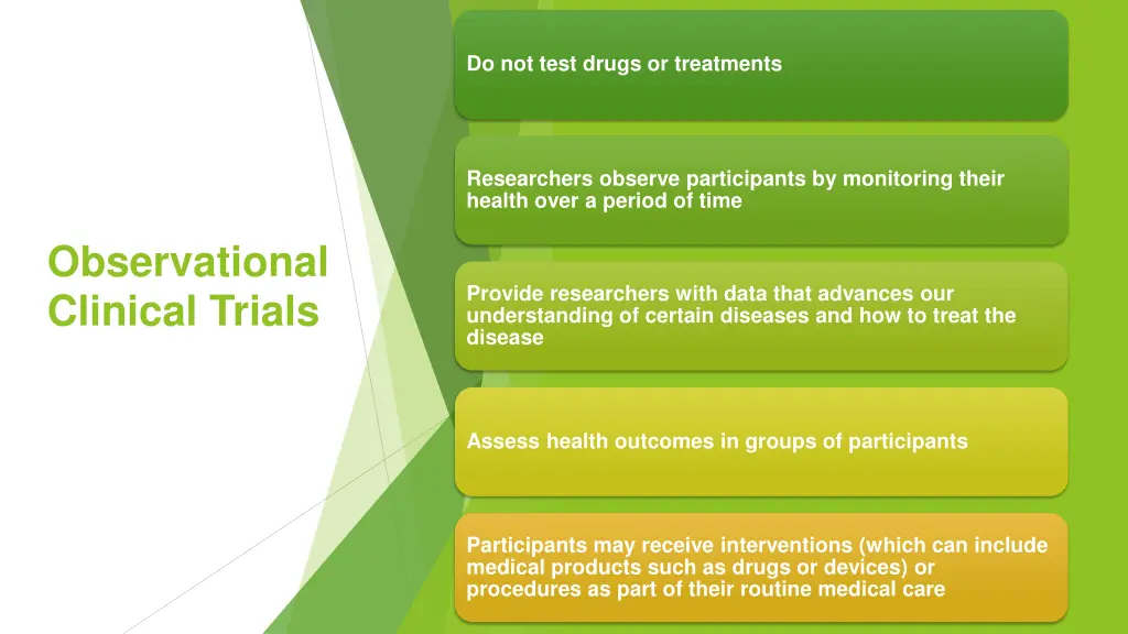 do not test drugs or treatments