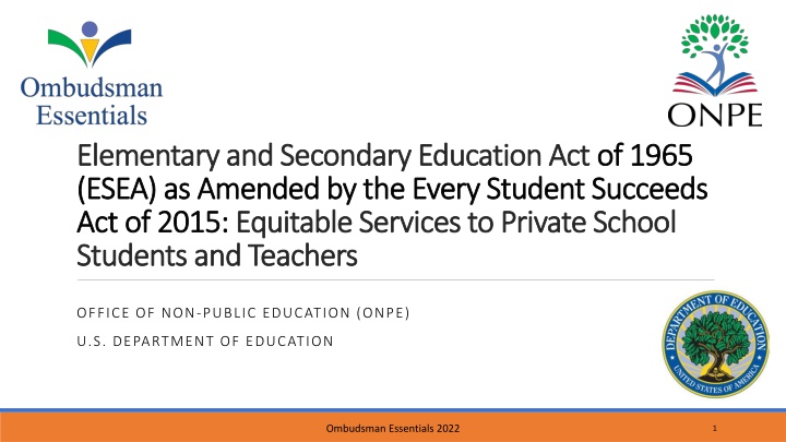 elementary and secondary education act elementary