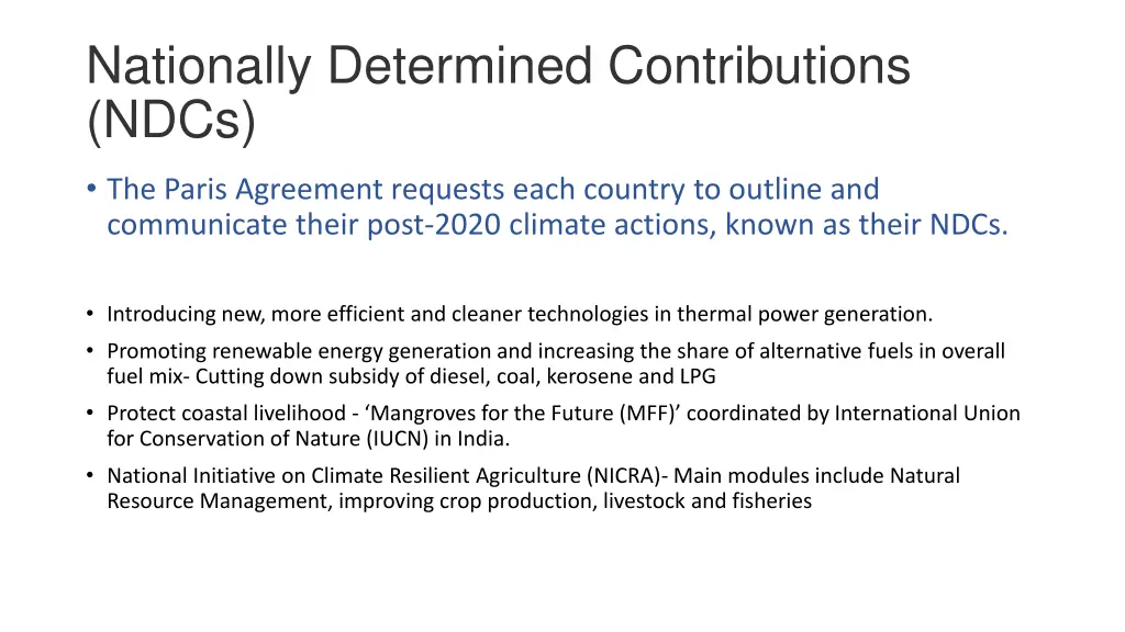 nationally determined contributions ndcs