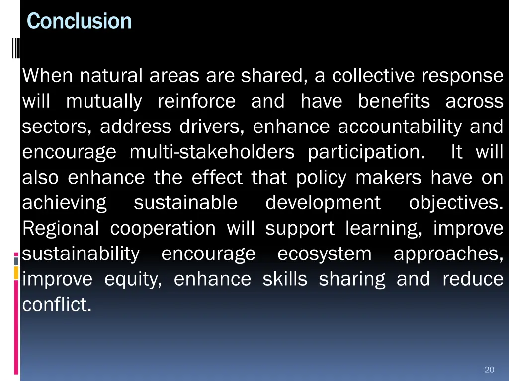 conclusion