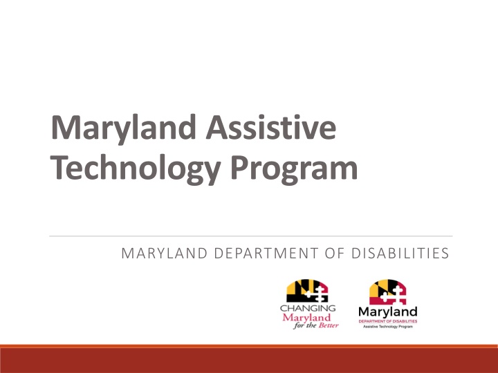 maryland assistive technology program