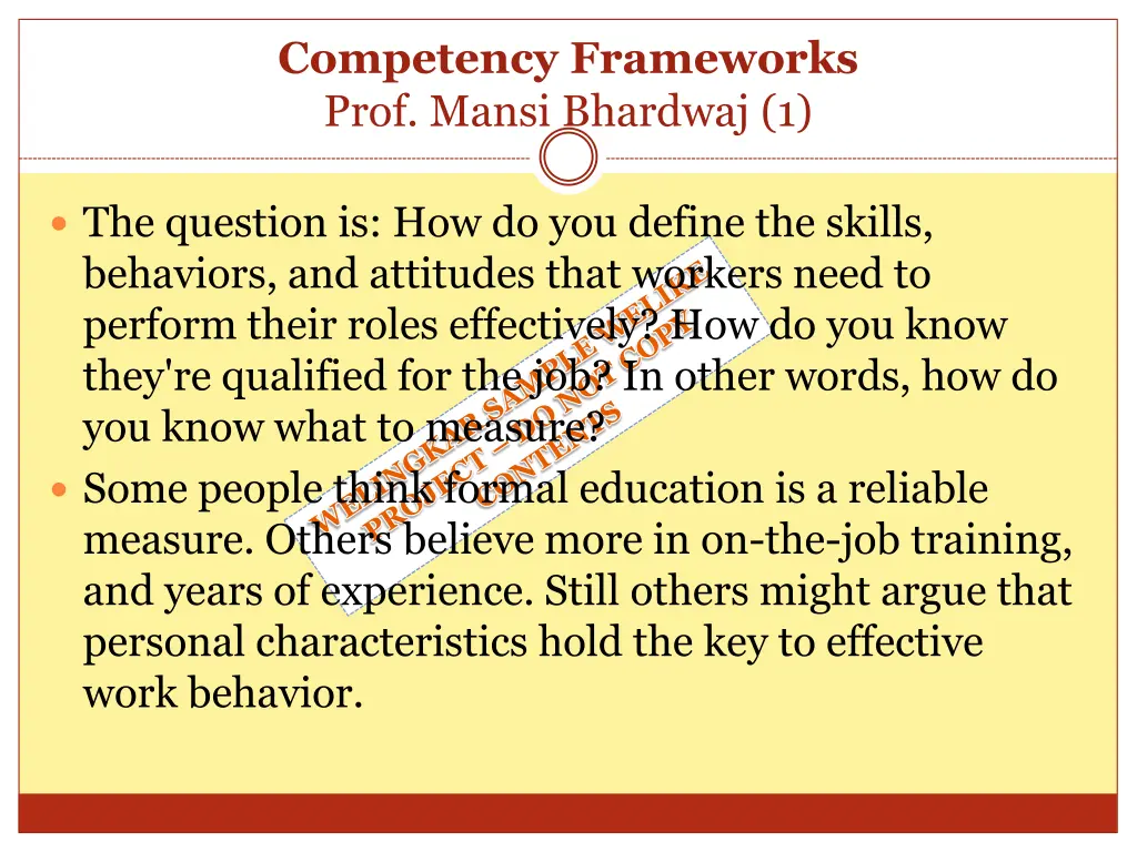 competency frameworks prof mansi bhardwaj 1