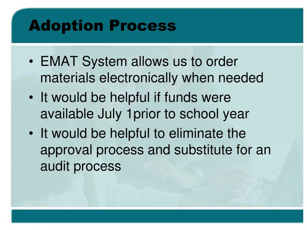 adoption process