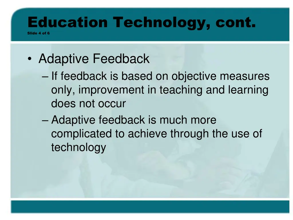 education technology cont slide 4 of 6