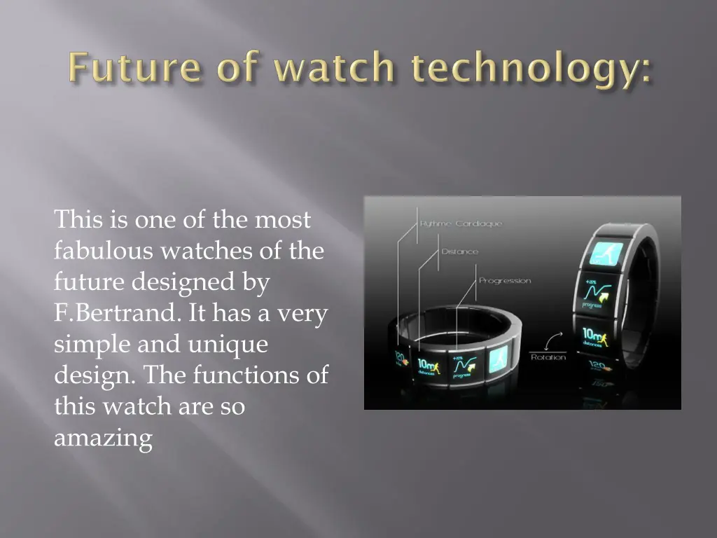 this is one of the most fabulous watches