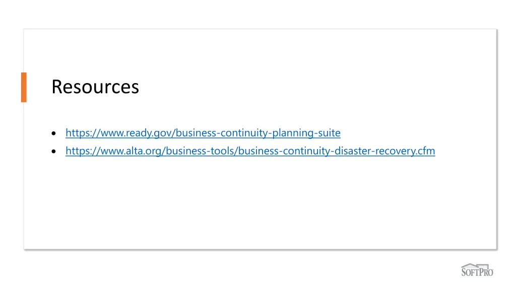 resources