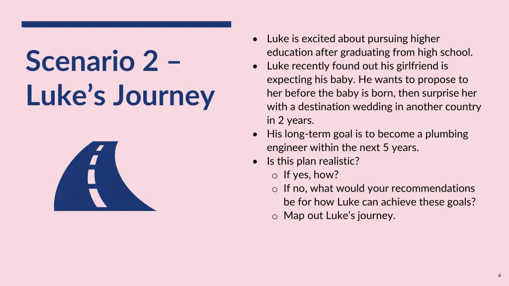 luke is excited about pursuing higher education