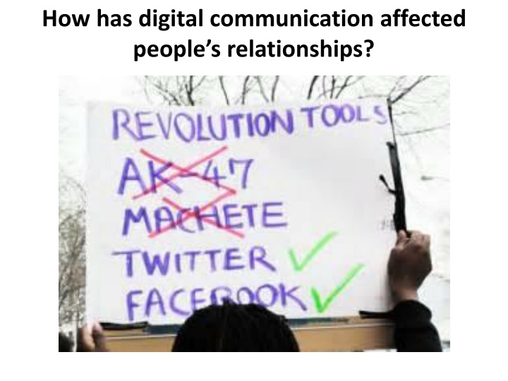 how has digital communication affected people