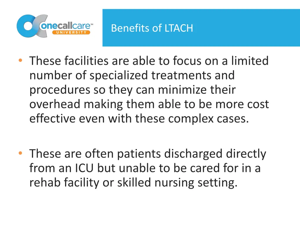 benefits of ltach