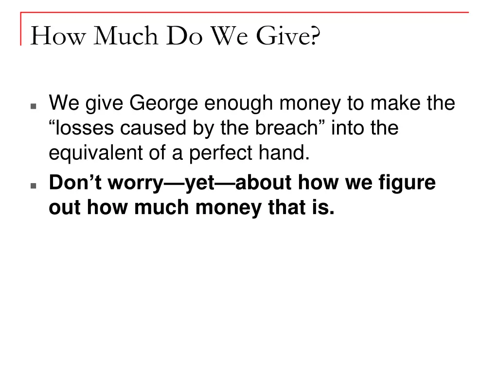 how much do we give