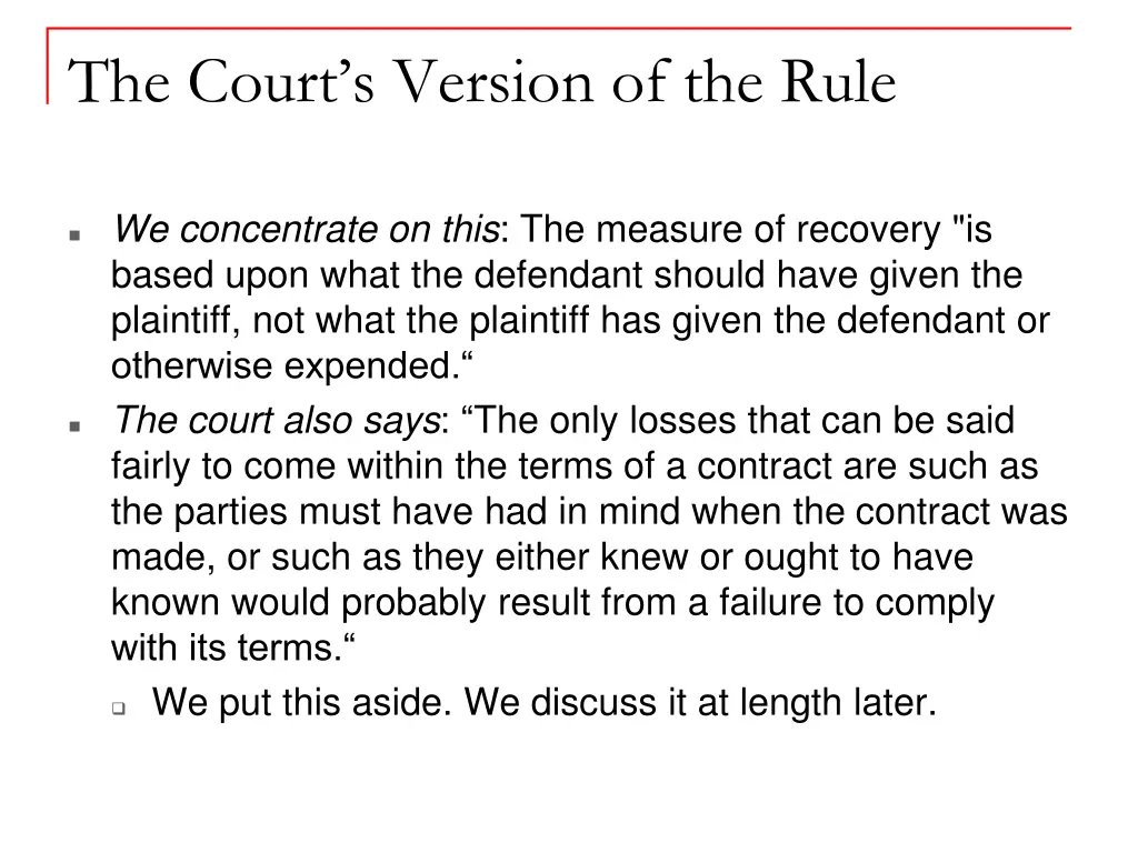 the court s version of the rule