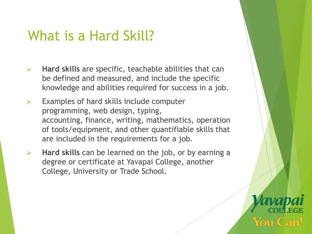 what is a hard skill