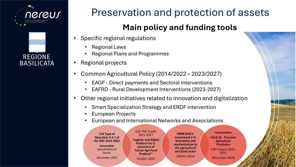 preservation and protection of assets 2