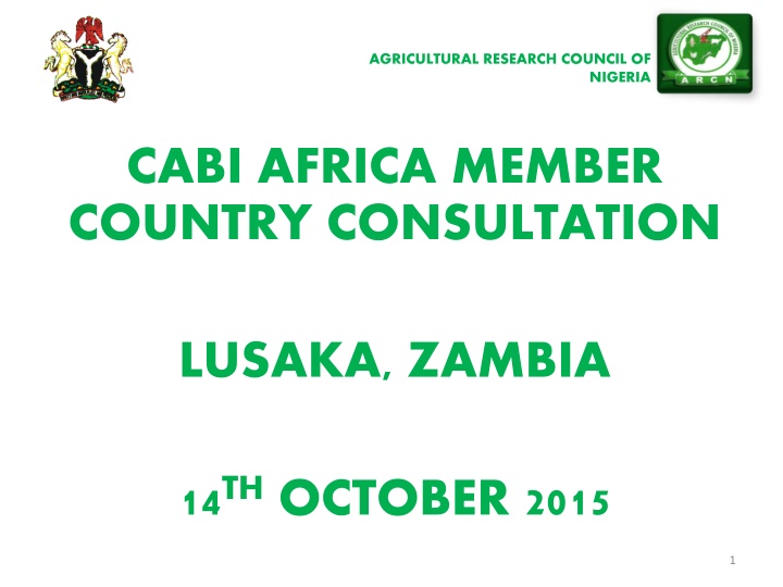 agricultural research council of