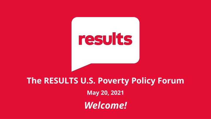 the results u s poverty policy forum may 20 2021