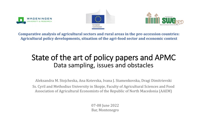 comparative analysis of agricultural sectors