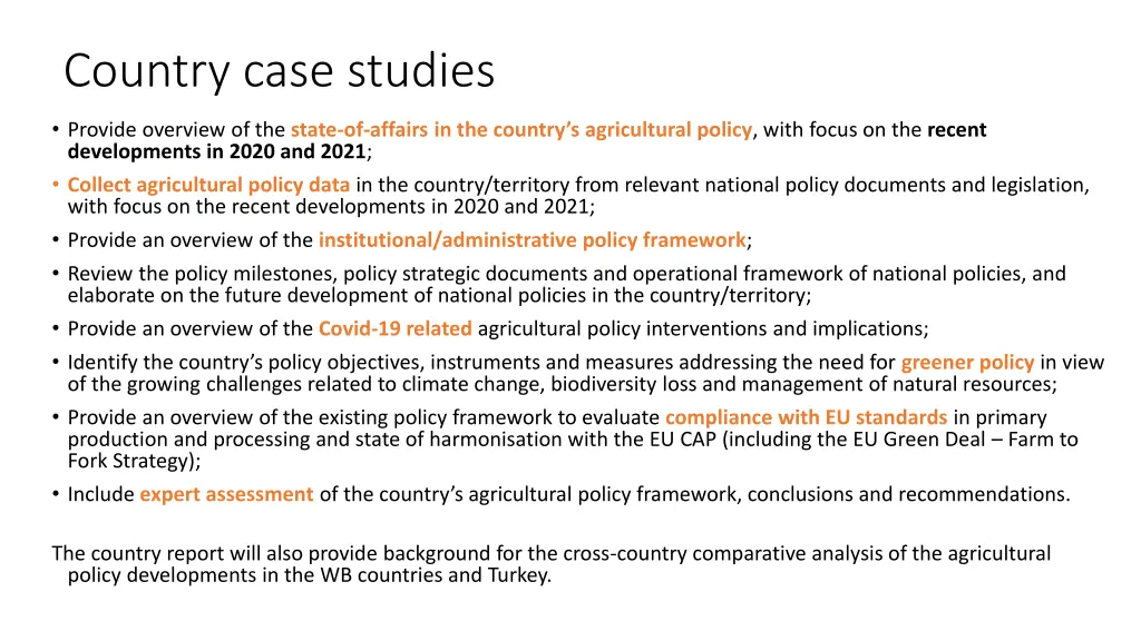 country case studies