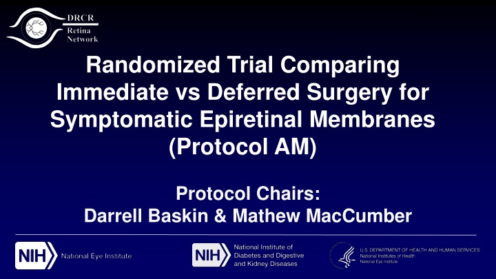 randomized trial comparing immediate vs deferred