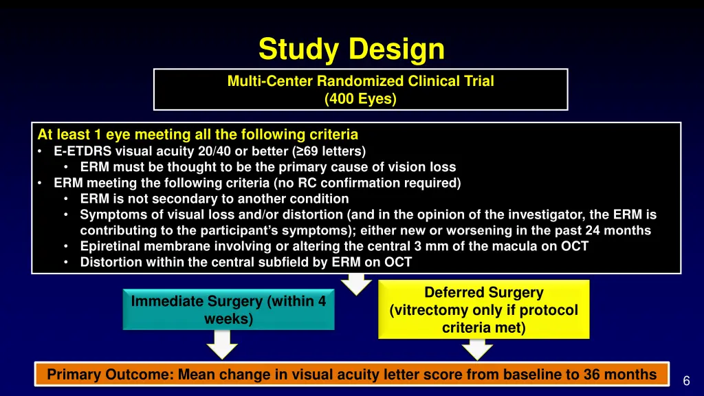 study design multi center randomized clinical
