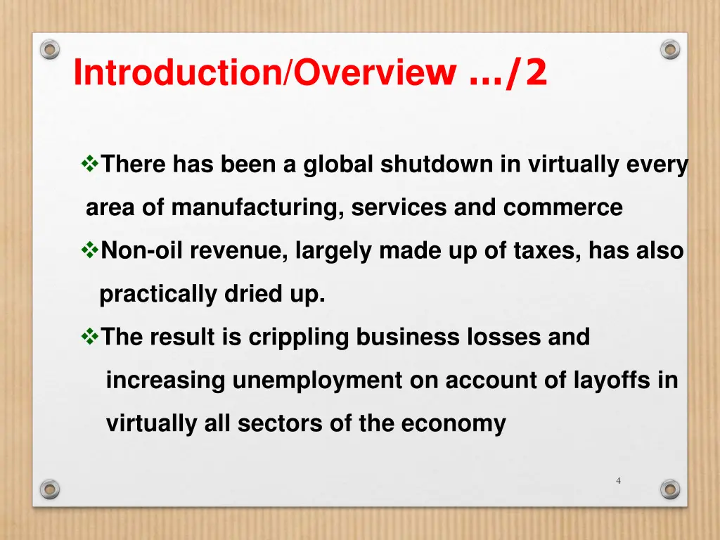 introduction overvie w 2