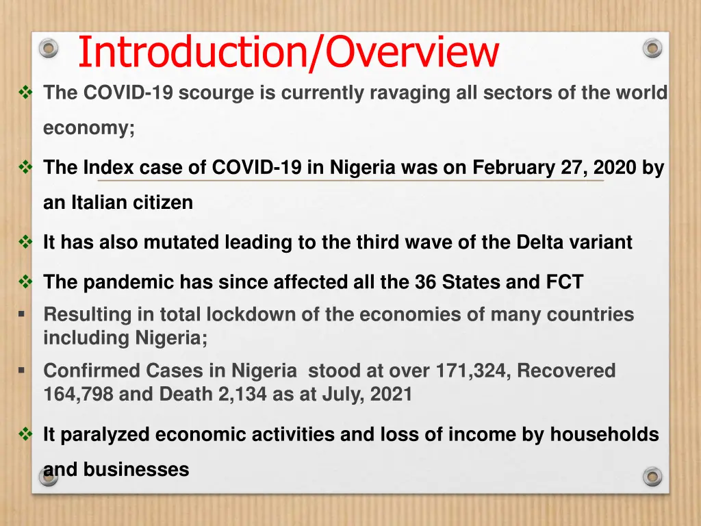 introduction overview