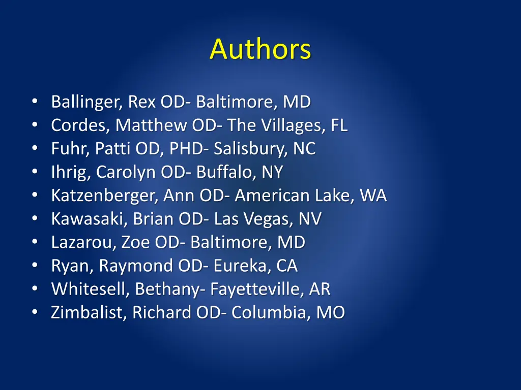 authors